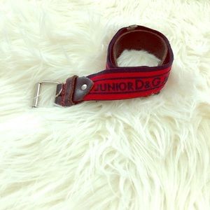 Dolce & Gabbana junior adjustable belt. Kids